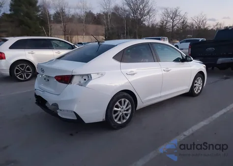 2021 Hyundai Accent Sel из США, поврежденный, VIN 3KPC24A63ME134287